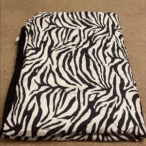 Girls Zebra print Twin Size Comforter